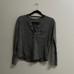 Forever 21 Long Sleeve Henley S